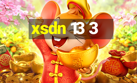 xsdn 13 3