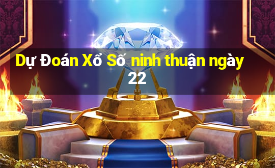 Dự Đoán Xổ Số ninh thuận ngày 22