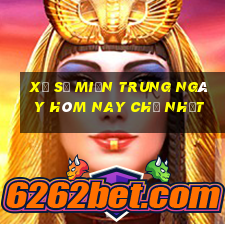 xổ số miền trung ngày hôm nay chủ nhật