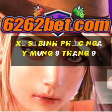 xổ số bình phước ngày mùng 9 tháng 9