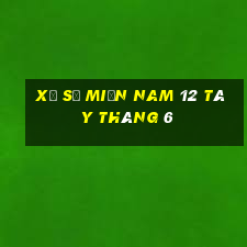 xổ số miền nam 12 tây tháng 6