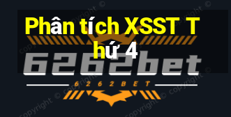 Phân tích XSST Thứ 4