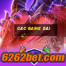 các game bài