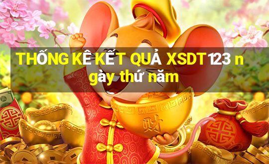 THỐNG KÊ KẾT QUẢ XSDT123 ngày thứ năm