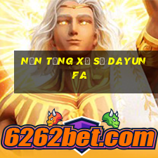 Nền tảng xổ số Dayunfa