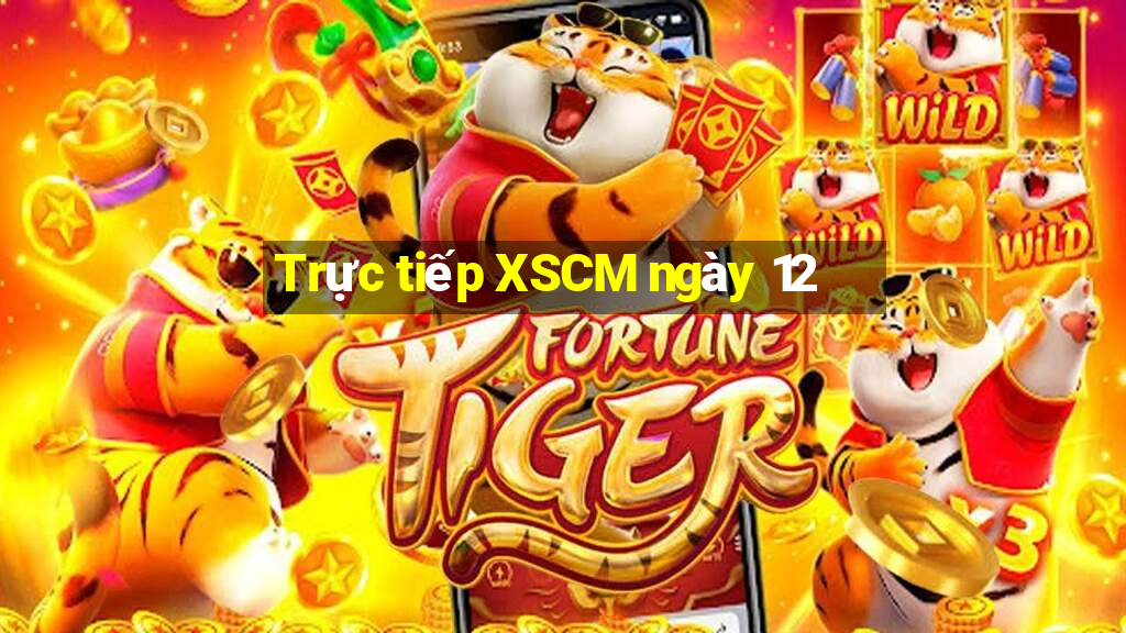 Trực tiếp XSCM ngày 12