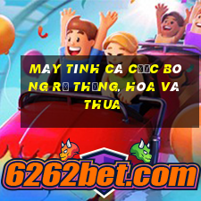 Máy tính cá cược bóng rổ thắng, hòa và thua