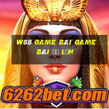 W88 game bài game bài đỏ lớn