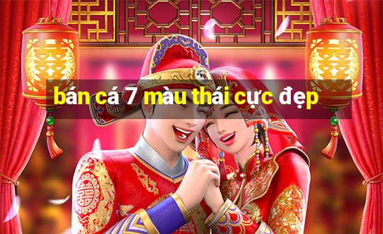 bán cá 7 màu thái cực đẹp