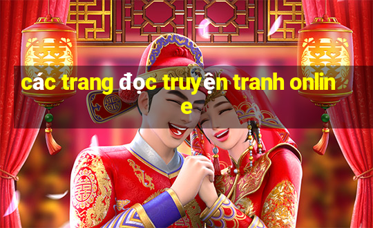 các trang đọc truyện tranh online