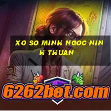 xo so minh ngoc ninh thuan