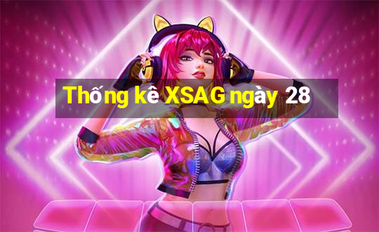 Thống kê XSAG ngày 28