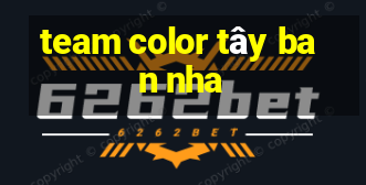 team color tây ban nha