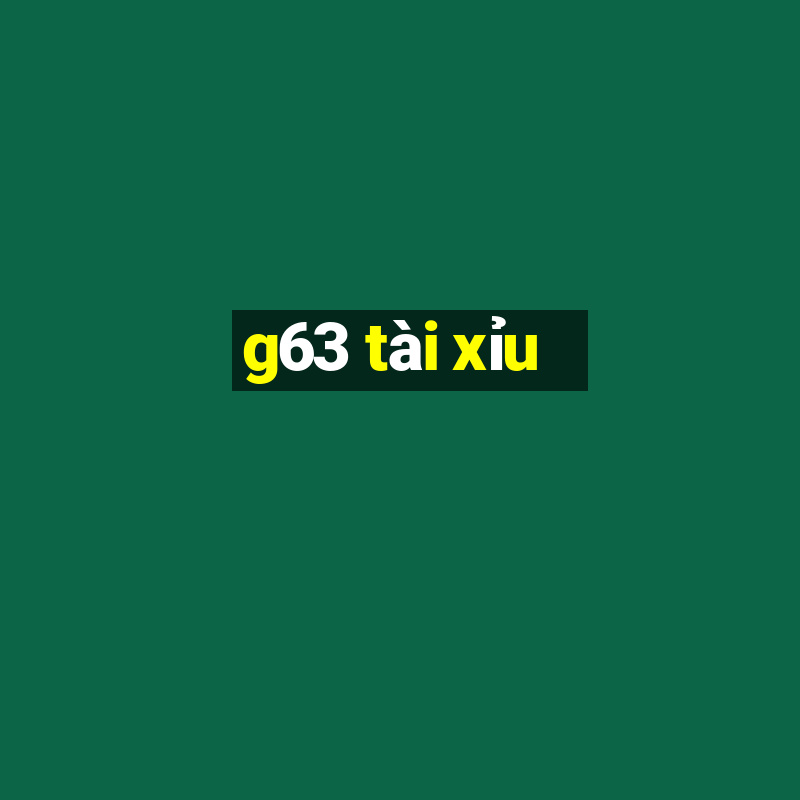 g63 tài xỉu