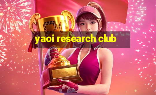 yaoi research club