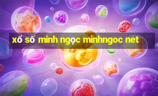 xổ số minh ngọc minhngoc net