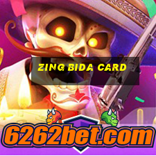 zing bida card