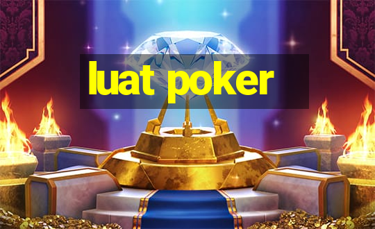 luat poker