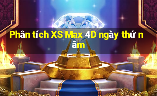 Phân tích XS Max 4D ngày thứ năm