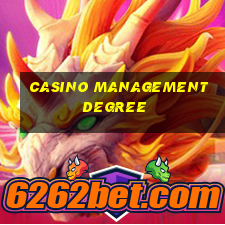 casino management degree