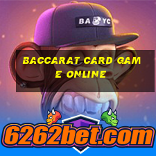 baccarat card game online