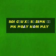 soi cầu xổ số bình định ngày hôm nay