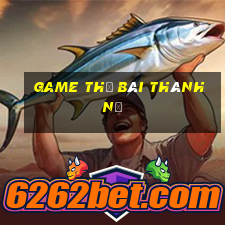 game thẻ bài thánh nữ