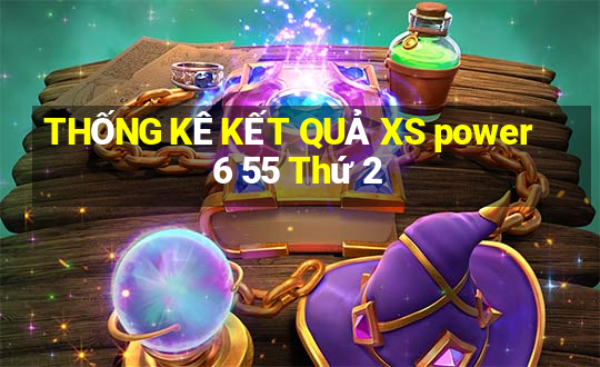 THỐNG KÊ KẾT QUẢ XS power 6 55 Thứ 2