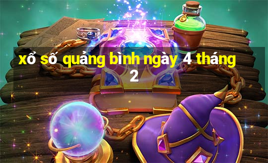 xổ số quảng bình ngày 4 tháng 2