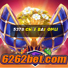 5378 Chơi bài onli