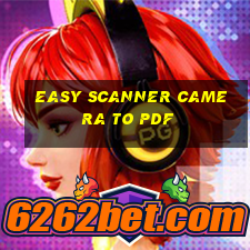 easy scanner camera to pdf