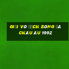 giải vô địch bóng đá châu âu 1992