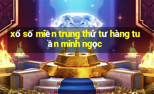 xổ số miền trung thứ tư hàng tuần minh ngọc