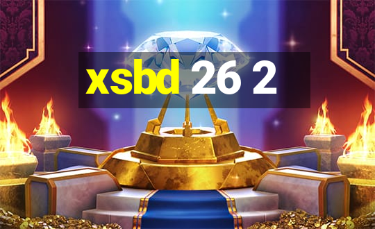 xsbd 26 2