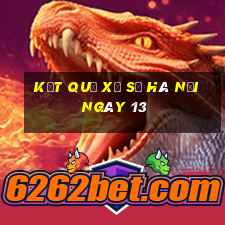 kết quả Xổ Số hà nội ngày 13