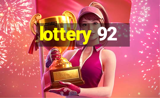 lottery 92