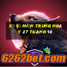 xổ số miền trung ngày 27 tháng 10