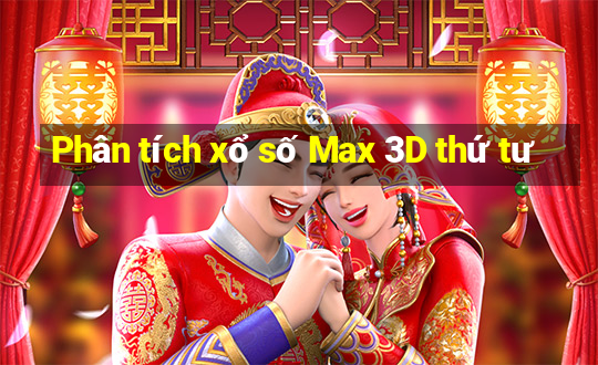 Phân tích xổ số Max 3D thứ tư