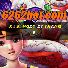 xổ số ngày 27 tháng 9