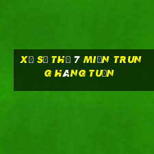 xổ số thứ 7 miền trung hàng tuần