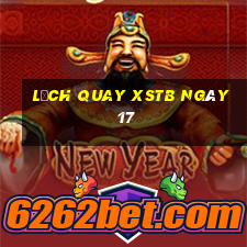 Lịch quay XSTB ngày 17