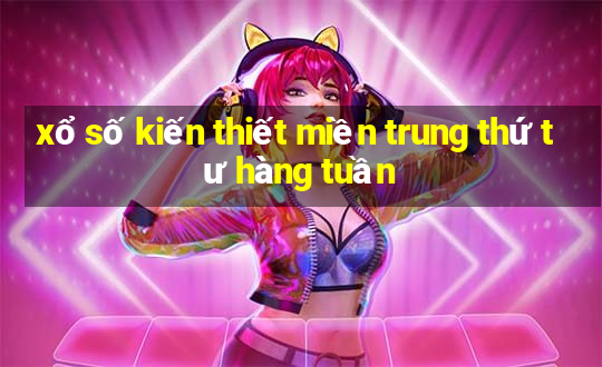 xổ số kiến thiết miền trung thứ tư hàng tuần