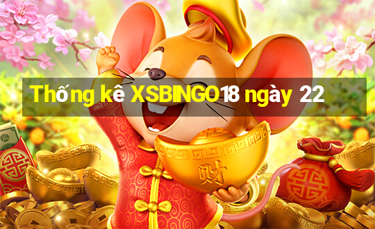 Thống kê XSBINGO18 ngày 22