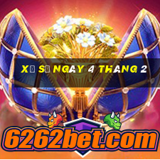 xổ số ngày 4 tháng 2