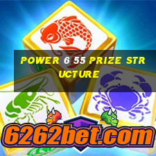 power 6 55 prize structure