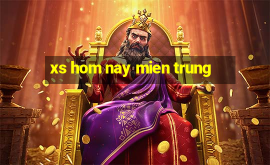 xs hom nay mien trung