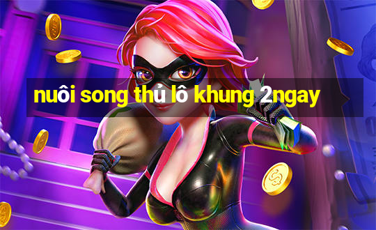 nuôi song thủ lô khung 2ngay