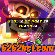 xổ số đà lạt ngày 28 tháng 04