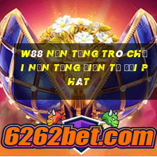 W88 Nền tảng trò chơi nền tảng điện tử đại phát