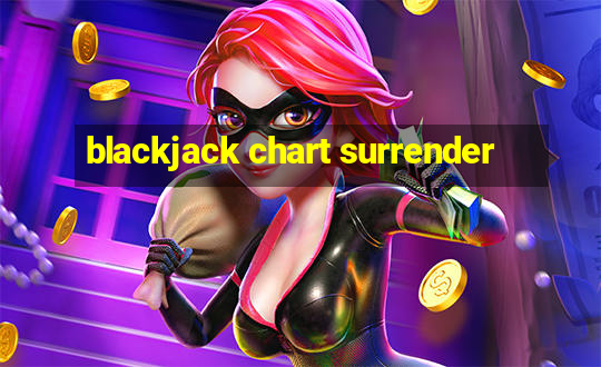 blackjack chart surrender